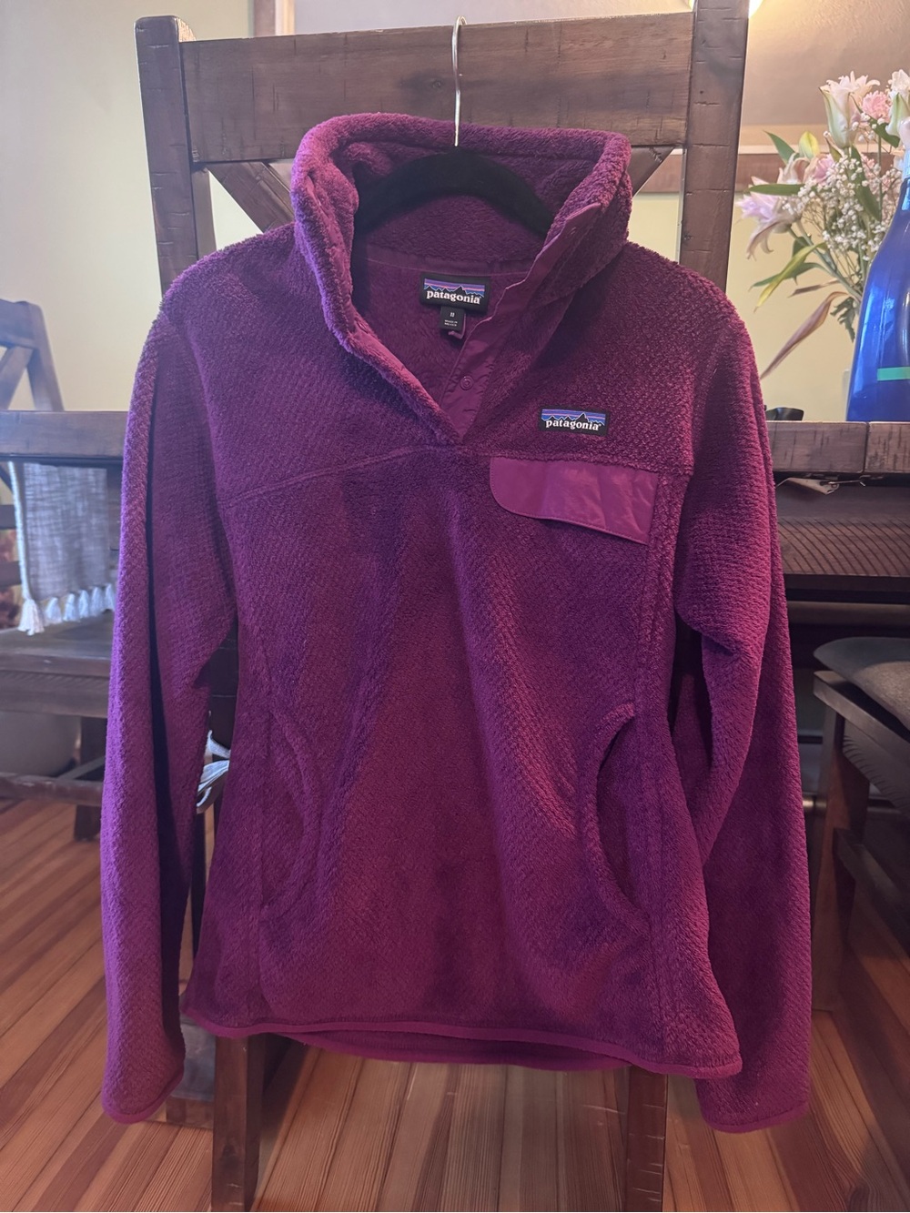 Patagonia Sherpa Fleece Jacket - Plum/Magenta